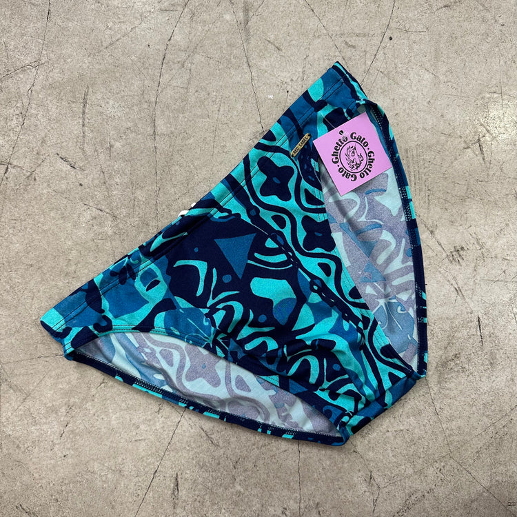 BAÑADOR SLIP PRINT BLUE