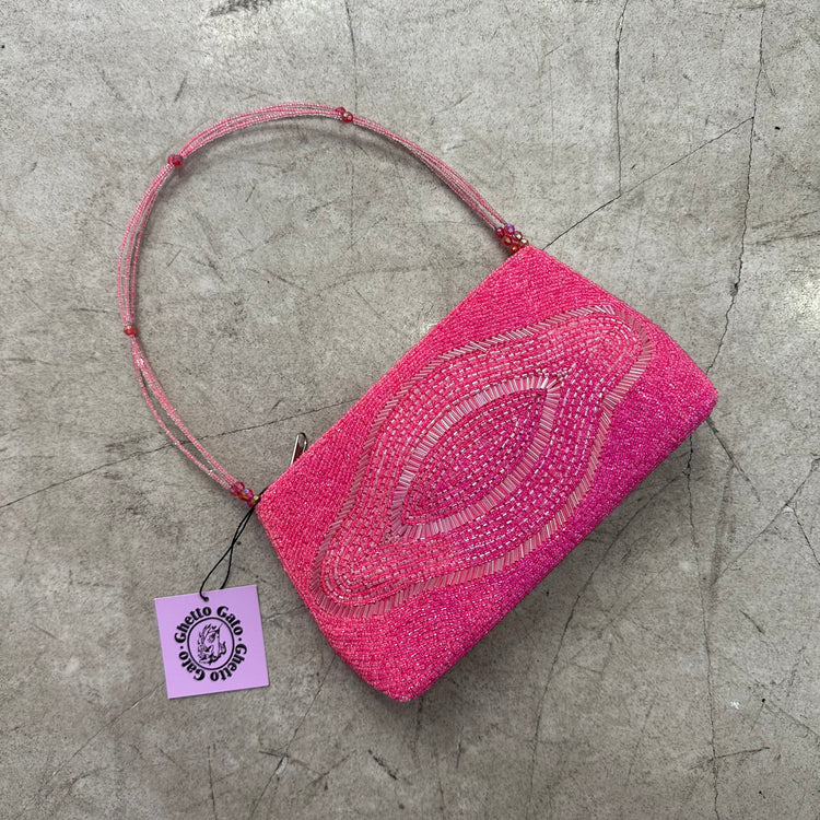 BOLSO PERLAS PINK CORAL