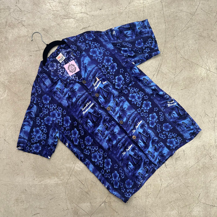 CAMISA HAWAIANA BLUE AREMAR