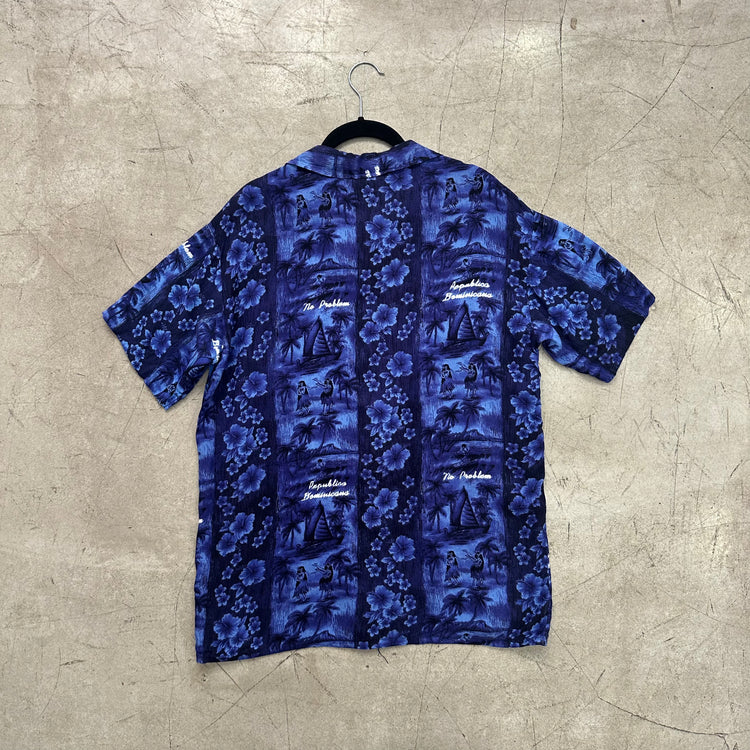 CAMISA HAWAIANA BLUE AREMAR