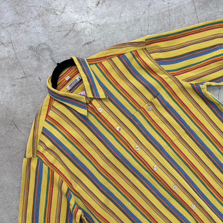 YELLOW PRINT MULTICOLOR SHIRT