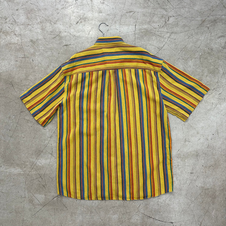 YELLOW PRINT MULTICOLOR SHIRT