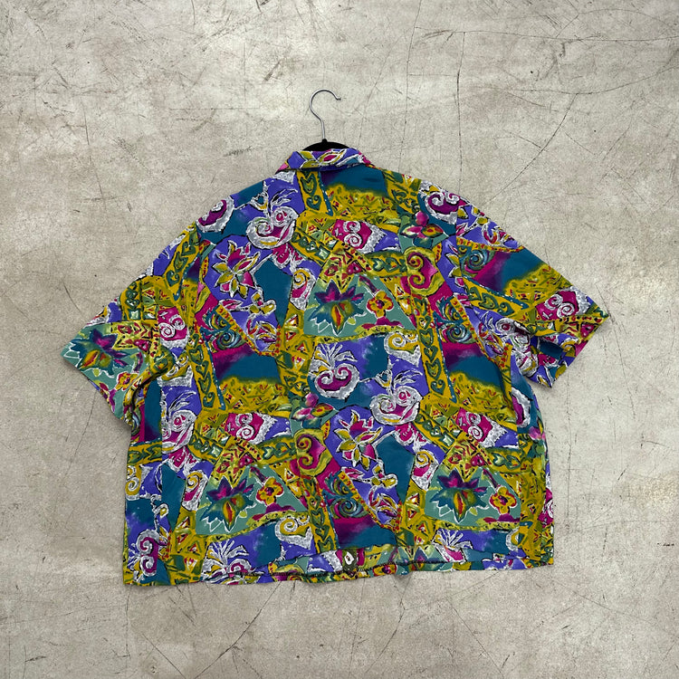 CAMISA MULTICOLOR PURPLE MOSTAZA