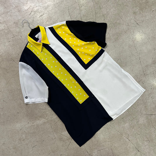 CAMISA MARINO YELLOW LUNARES