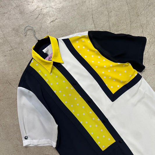 CAMISA MARINO YELLOW LUNARES