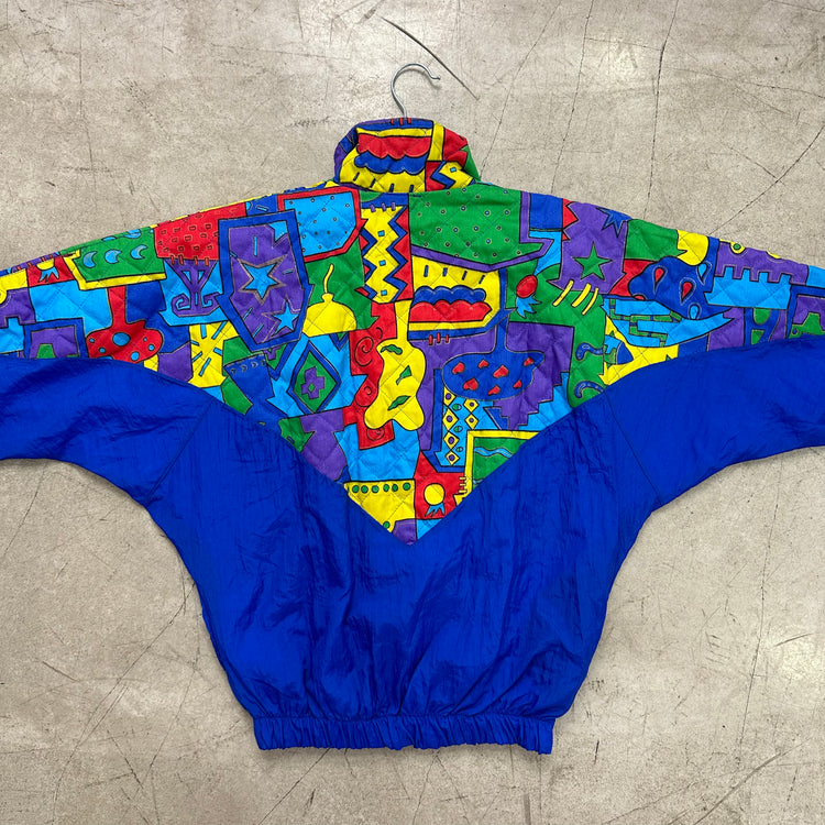 CRAZY JACKET BLUE MULTICOLOR VESUBIO CONJUNTO