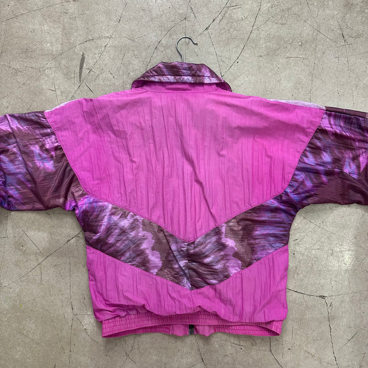 VERRÜCKTE JACKE SCHWARZ ROSA LILA