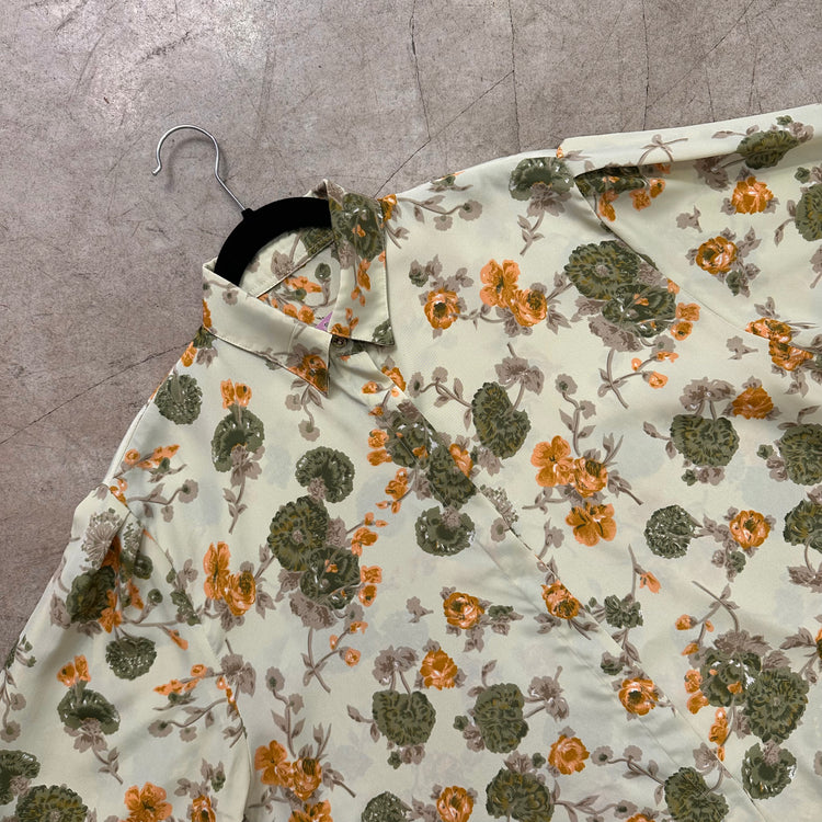 CAMISA GREEN FLORAL YELLOW