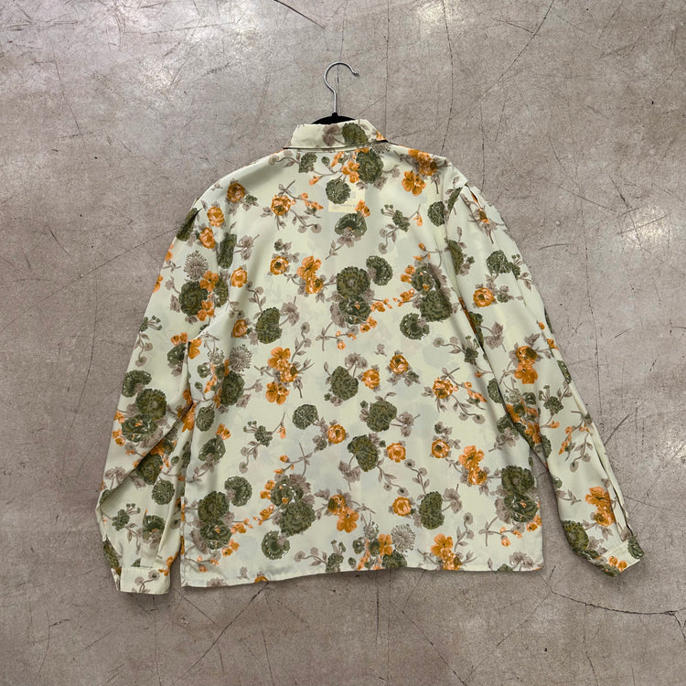 CAMISA GREEN FLORAL YELLOW