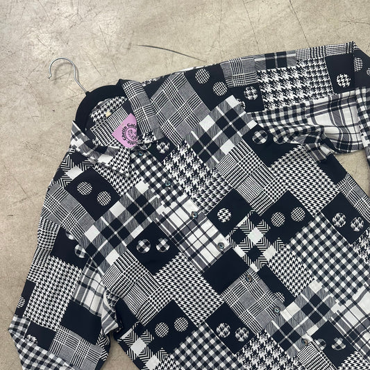 BLACK BN Houndstooth SHIRT