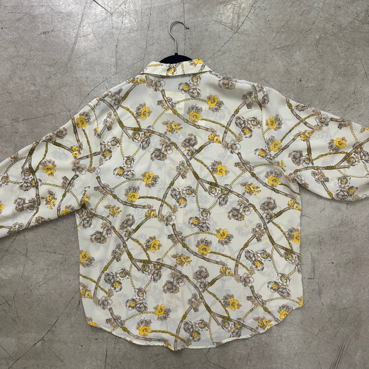 CAMISA BAROQUE YELLOW ROSES