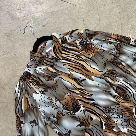 YESSICA ANIMAL PRINT SHIRT