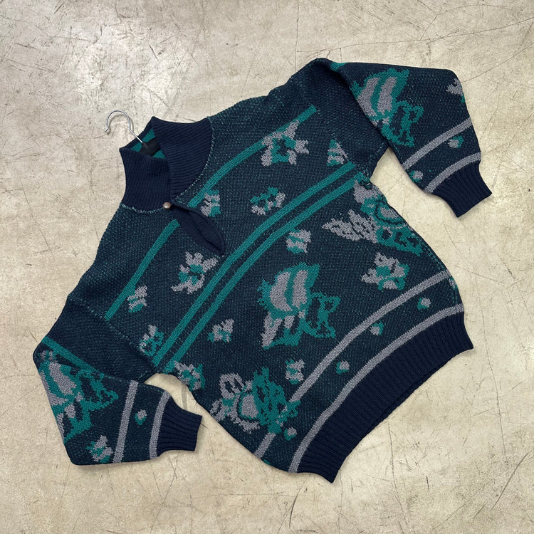 ROSES NAVY SWEATER