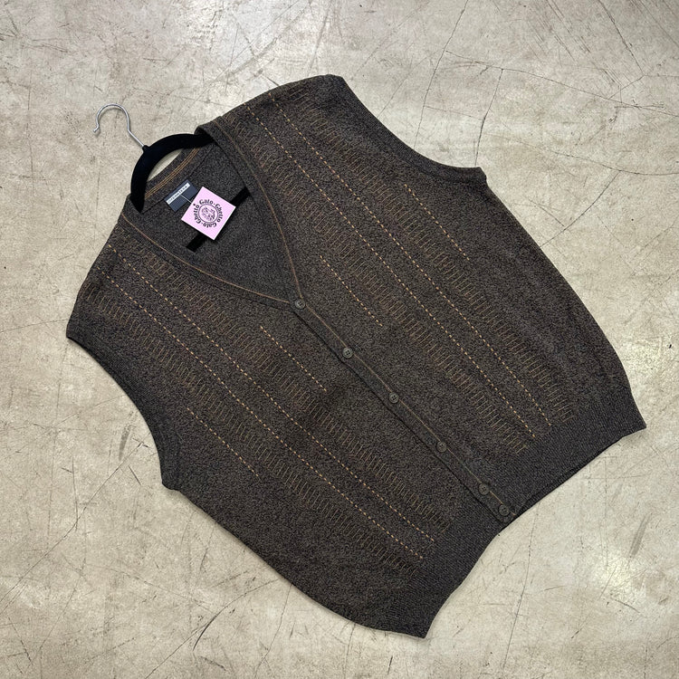 CHALECO JERSEY VIACORTESA BROWN