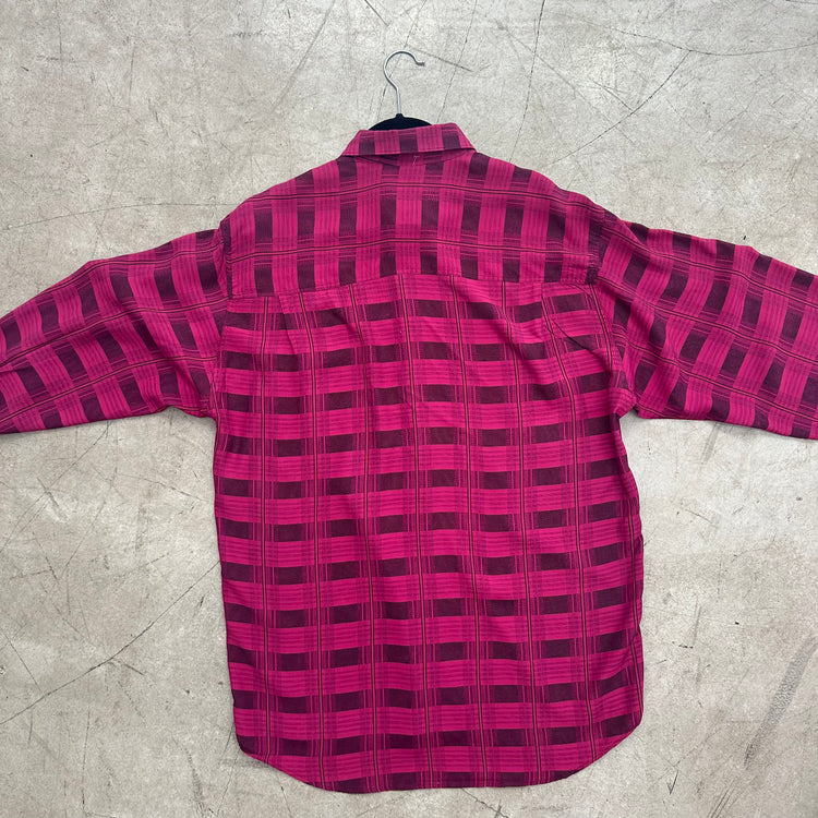 CAMISA PINK CUADROS BLACK