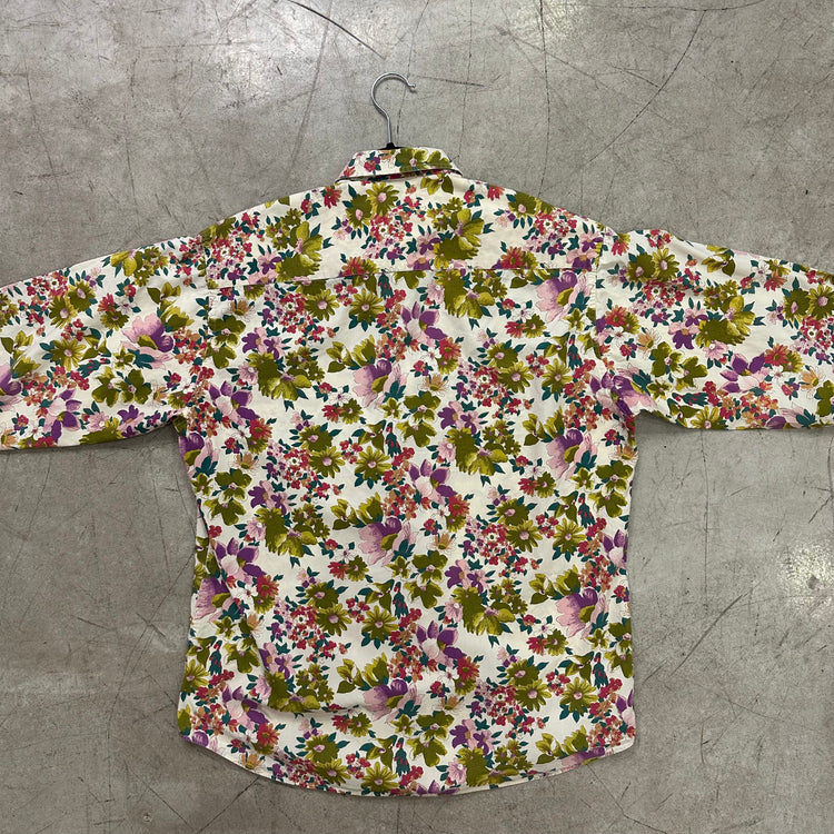 CAMISA FLORAL BEIGE ECI