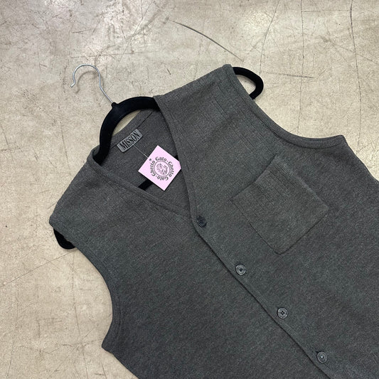 CHALECO JERSEY GRIS MISSON