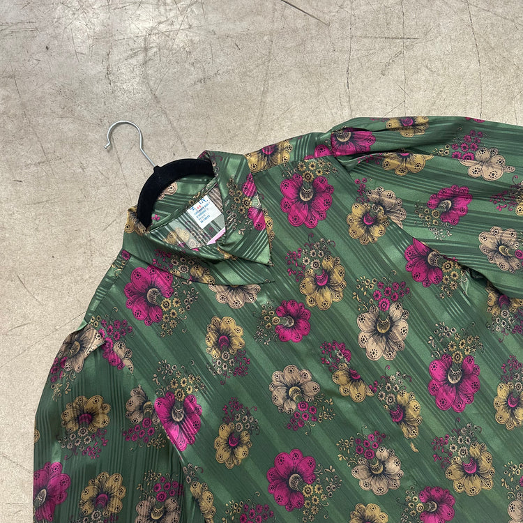 CAMISA FLORAL GREEN EFAN