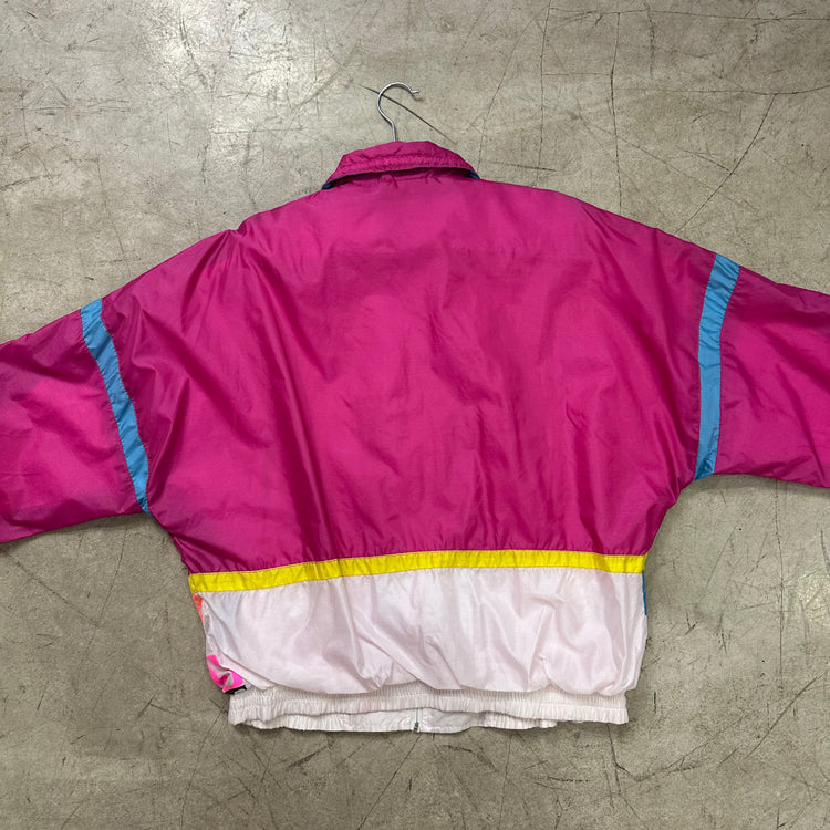 VERRÜCKTE JACKE SCHWARZ ROSA LILA