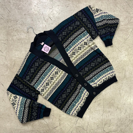 IDEAL BLUE CARDIGAN SWEATER