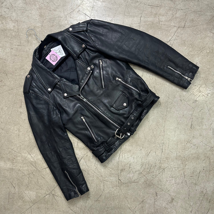 BOMBER PERFECTO LEATHER JACKET