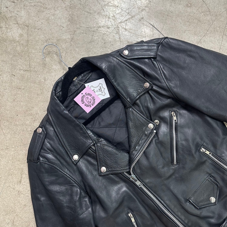 BOMBER PERFECTO LEATHER JACKET