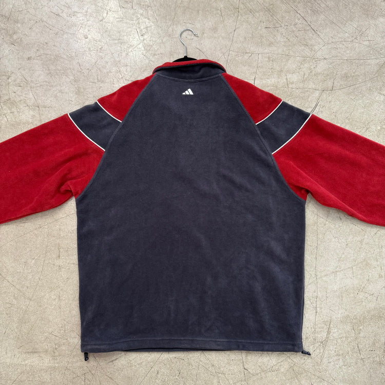 SUDADERA POLAR ADIDAS MARINO RED