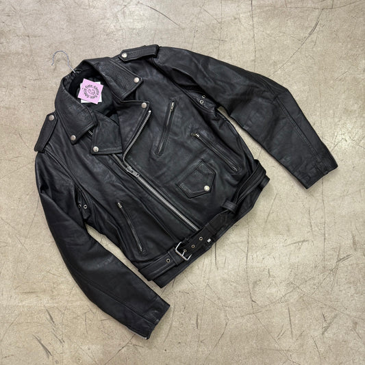 PERFECT BOMBER LEATHER JACKET