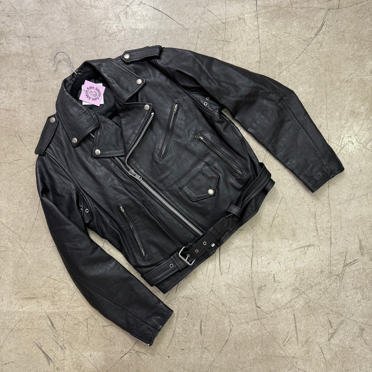 BOMBER PERFECTO LEATHER JACKET S