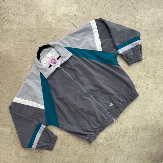 CRAZY JACKET GREY GREEN TERCIOPELO