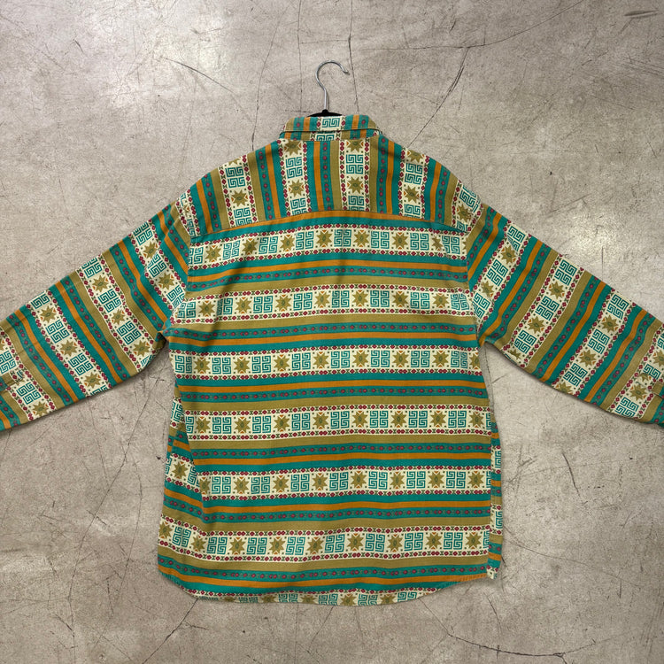 CAMISA FRANELA GREEN AZTEC