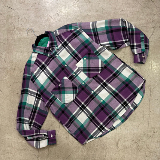 CAMISA FRANELA PURPLE GREEN