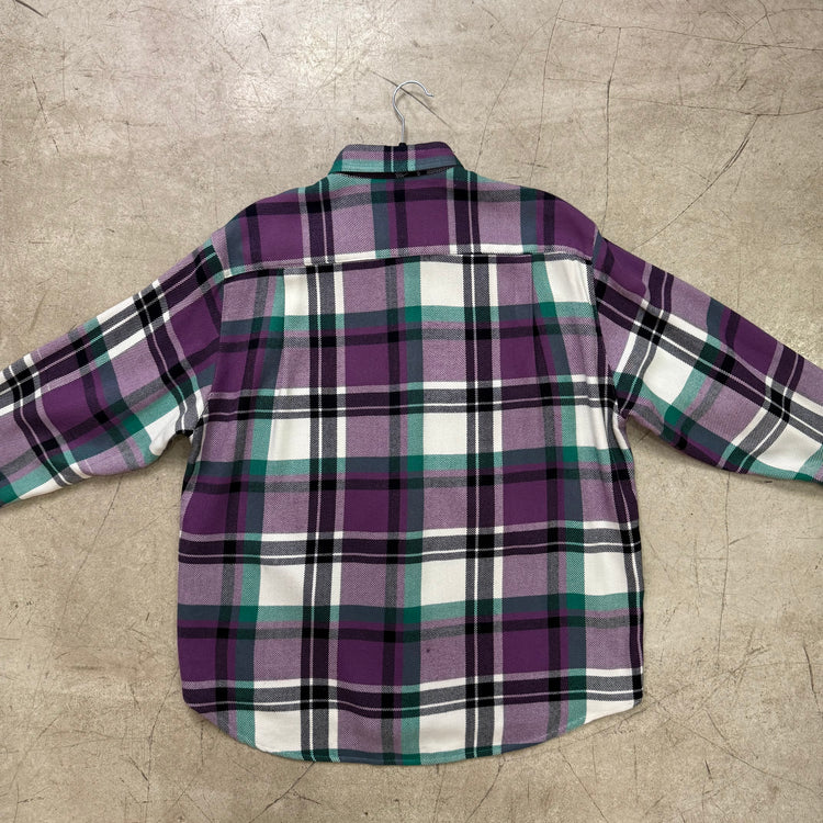 CAMISA FRANELA PURPLE GREEN