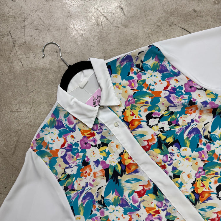 CAMISA MULTICOLOR WHITE FLORAL