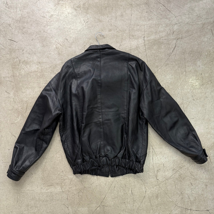 BOMBER PIEL BLACK ZERIMAR