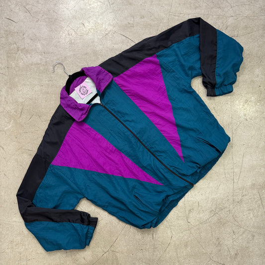 CRAZY JACKET MULTICOLOR BLACK PURPLE GREEN